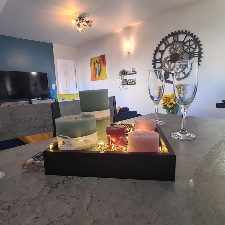 Longère au coeur de Reims complètement rénovée - Apartment mit 2 Schlafzimmern und Gartenblick - 17