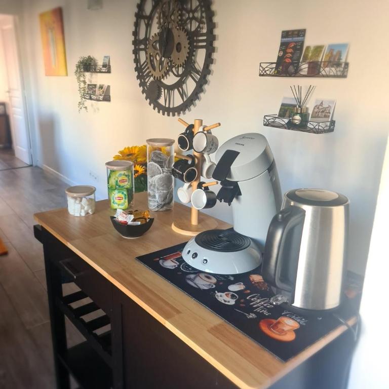 Longère au coeur de Reims complètement rénovée - Apartment mit 2 Schlafzimmern und Gartenblick - 23