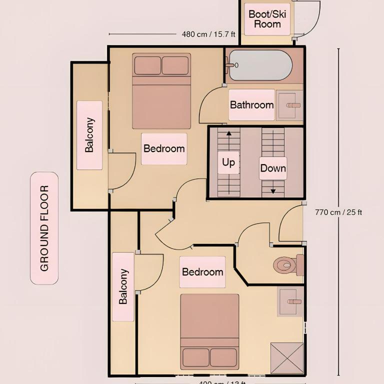 Cosy 4 bedroom chalet with hot tub (Chalet Velours) - Chalet - 39
