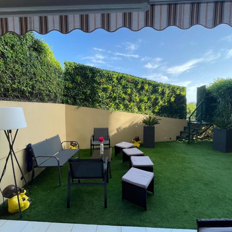 Le Jardin Ensoleillé du Domaine des Mandariniers - Apartment mit 2 Schlafzimmern - 8