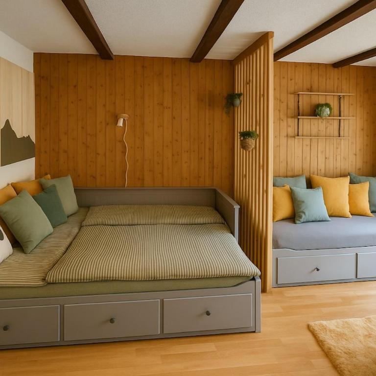 Studio alpin & central Ovronnaz avec parking - Familienstudio - 3