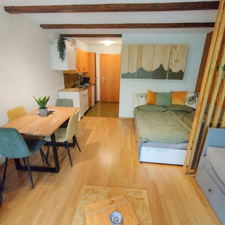 Studio alpin & central Ovronnaz avec parking - Familienstudio - 6