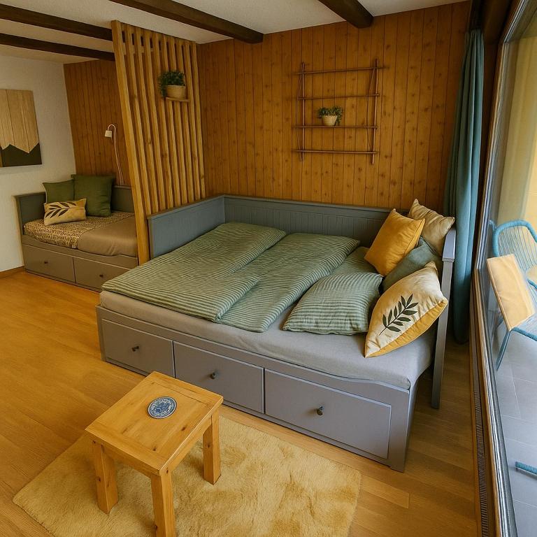 Studio alpin & central Ovronnaz avec parking - Familienstudio - 7