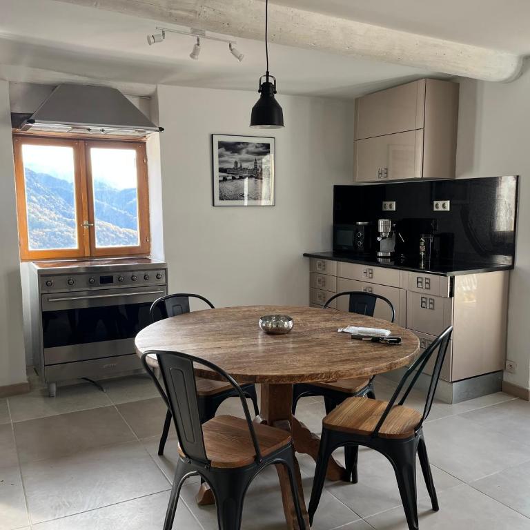 Maison Lantosque 4 personnes face montagne - Haus mit 1 Schlafzimmer - 11