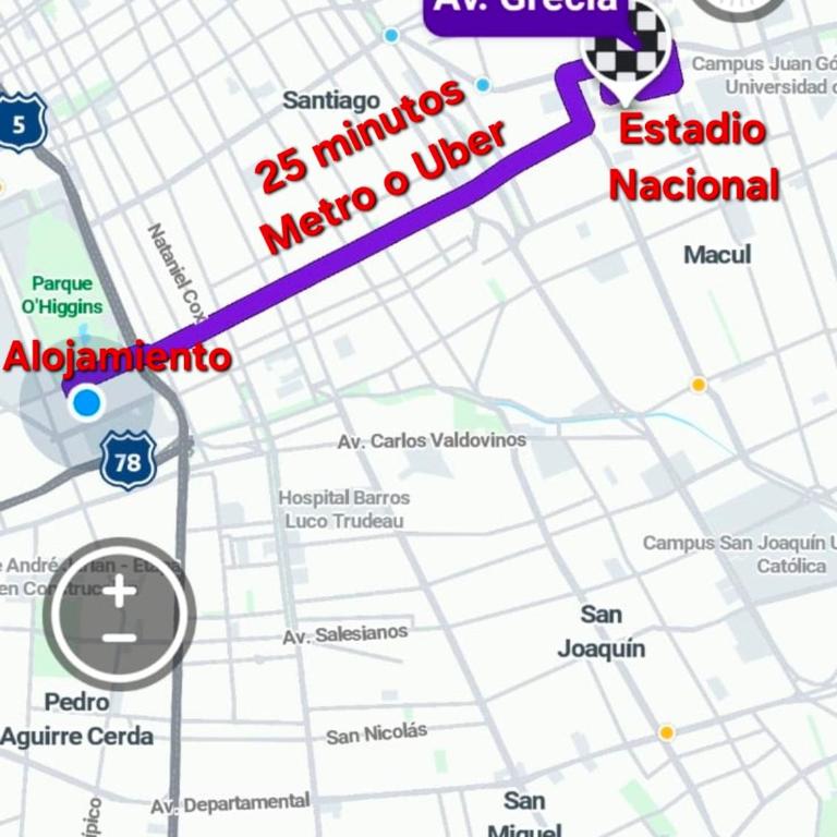 Santiago Centro-Movistar Arena - One-Bedroom Apartment - 2