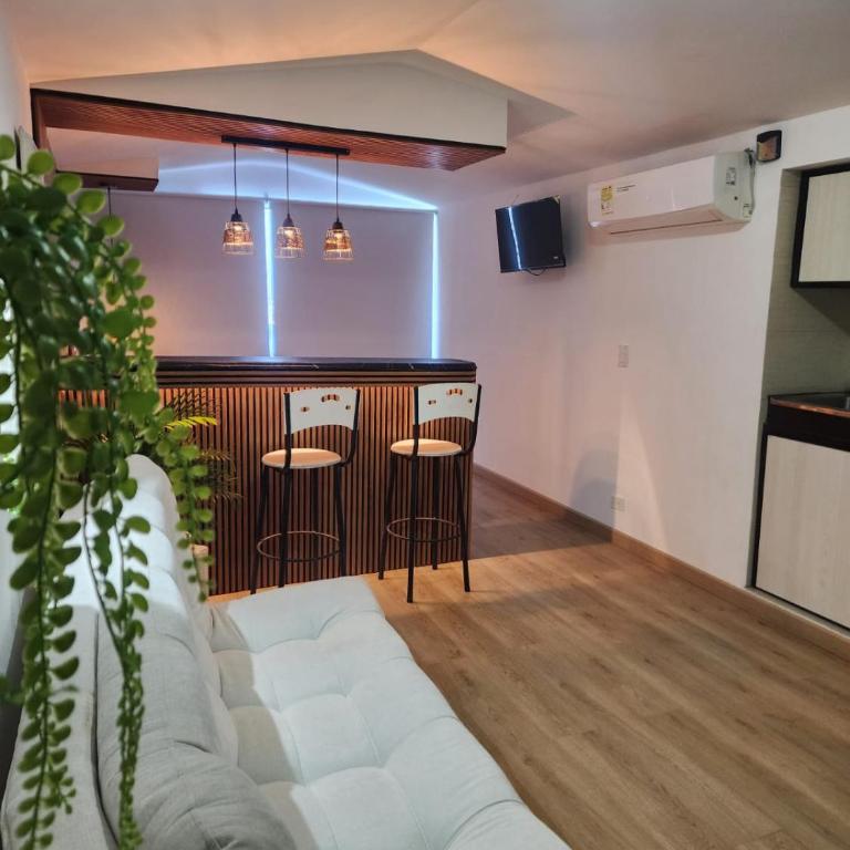 Lindo estudio con espectacular vista - One-Bedroom Apartment - 6
