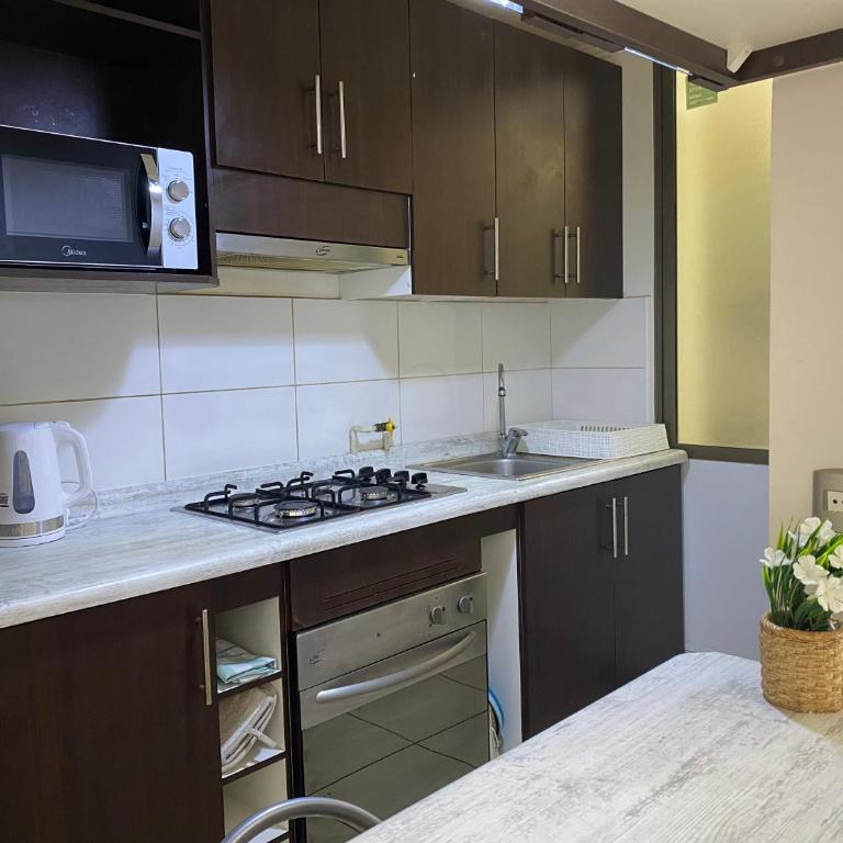 Depto Parque Parinacota a pasos de la playa - Three-Bedroom Apartment - High Floor - 6