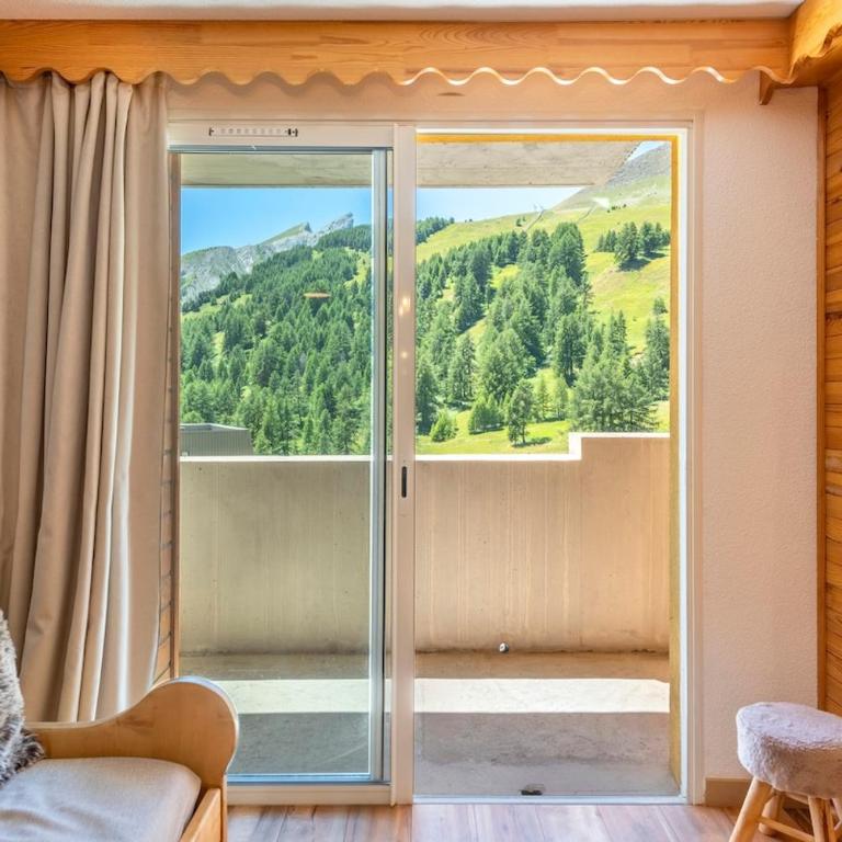 Appartement 6 pers - Proche des pistes - Balcon et parking - Vue montagne - La Foux d Allos - Appartement 2 Chambres avec Vue sur la Montagne - 5