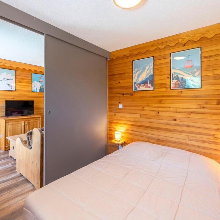 Appartement 6 pers - Proche des pistes - Balcon et parking - Vue montagne - La Foux d Allos - Appartement 2 Chambres avec Vue sur la Montagne - 9