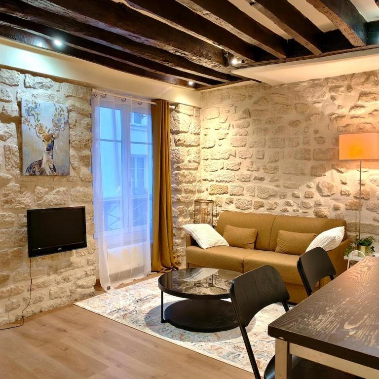 Paris Loft for 4 by Chatelet & Montorgueil & Metro N2-46 - Apartamento de 1 dormitorio - 4