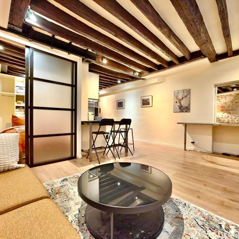 Paris Loft for 4 by Chatelet & Montorgueil & Metro N2-46 - Apartamento de 1 dormitorio - 14