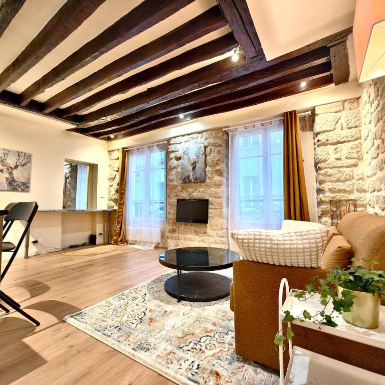 Paris Loft for 4 by Chatelet & Montorgueil & Metro N2-46 - Apartamento de 1 dormitorio - 19