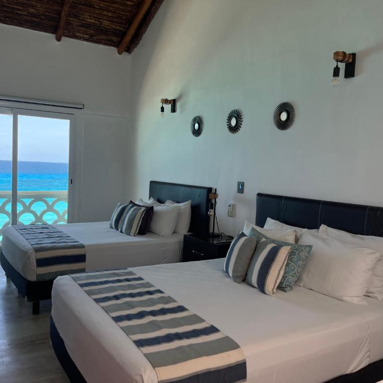 Seashore Apartment Cancun - Studio Apartment with Sea View - 13