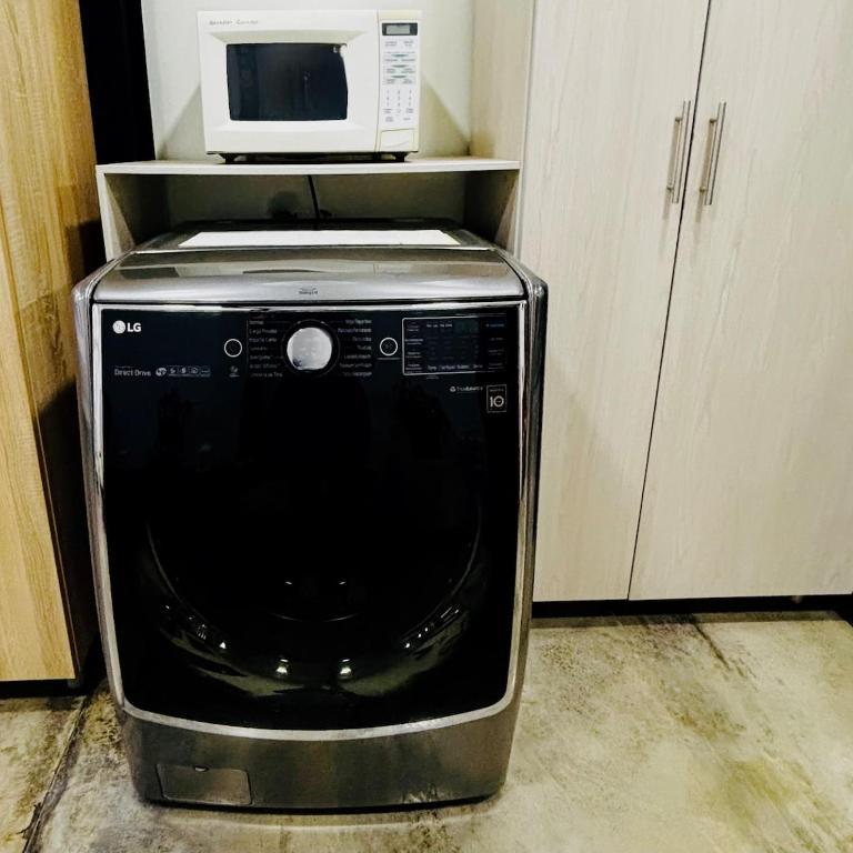 Loft ejecutivo con Aire Acondicionado, cerca de Clinica Duarte y UFPS - Apartamento de 1 dormitorio con jardín - 7