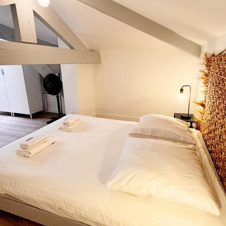 Proche gare, 5min Plage du Midi, T3, 6 personnes By Palmazur Vacances - Apartment mit 2 Schlafzimmern - 9