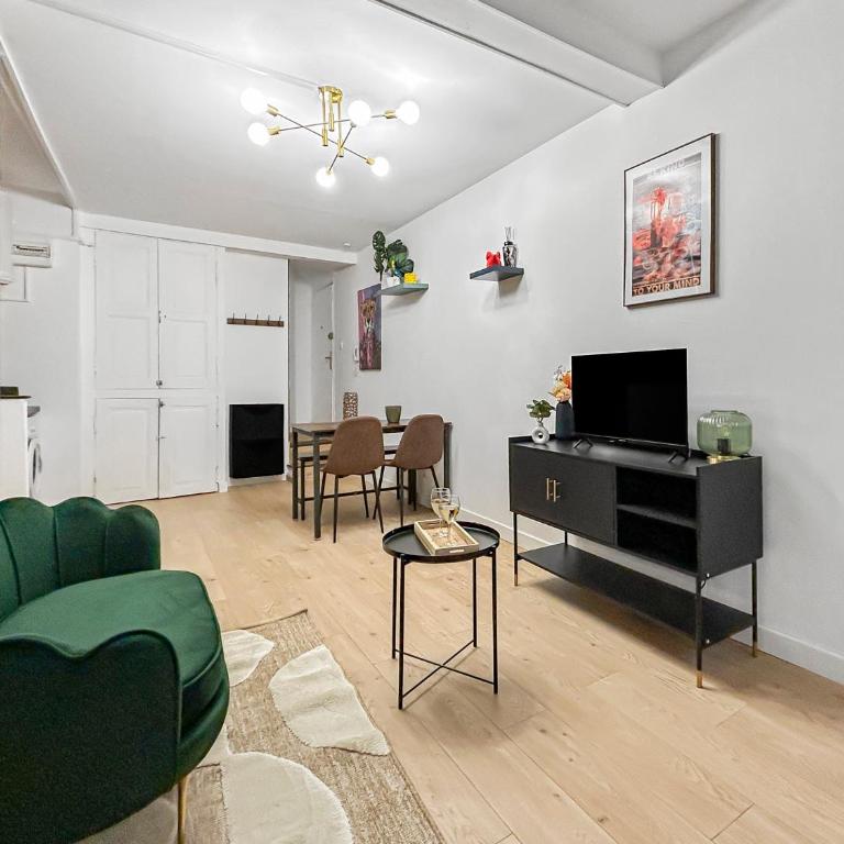 T2 rénové avec terrasse, spa et charme central - Appartement 1 Chambre - 9