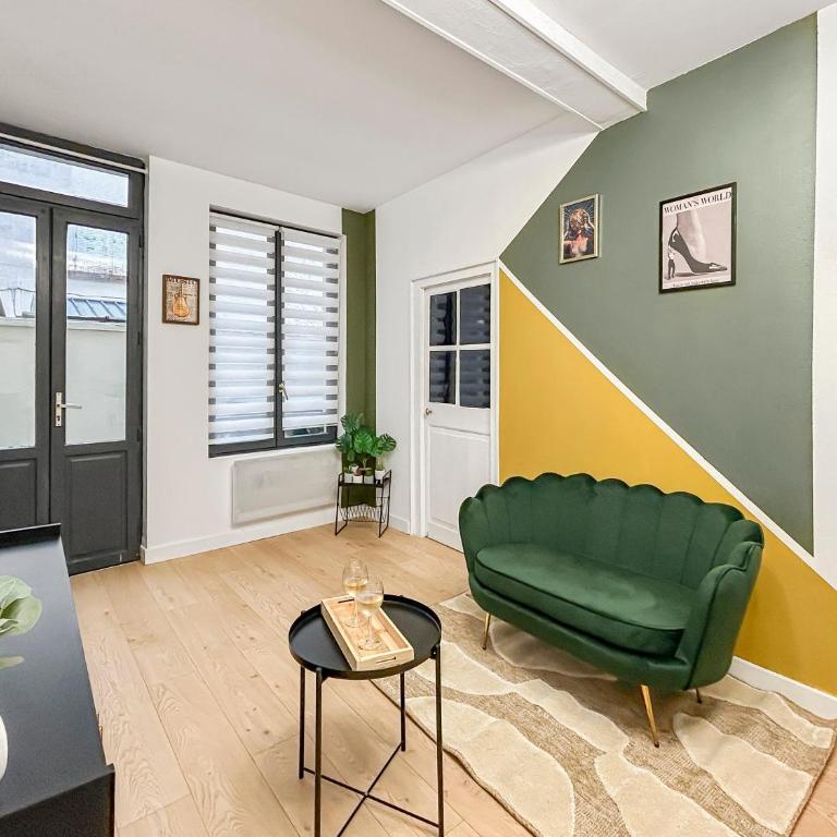 T2 rénové avec terrasse, spa et charme central - Appartement 1 Chambre - 1