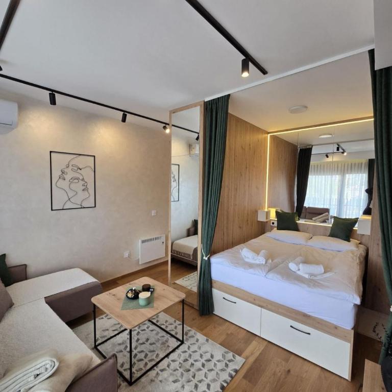 Apartmani Balkan Square - Studio Apartment with Balcony - 13