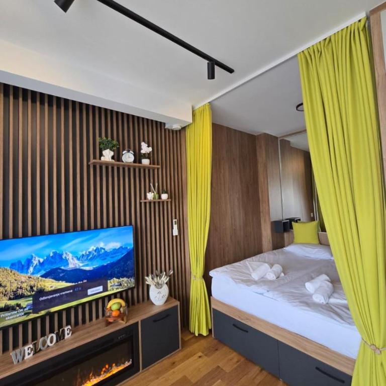 Apartmani Balkan Square - Studio Apartment with Balcony - 1