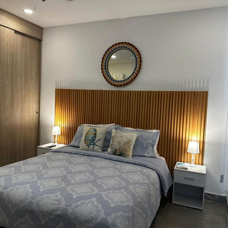 New luxury studio apartment with ocean view, Santa Marta - One-Bedroom Apartment with Balcony - 3