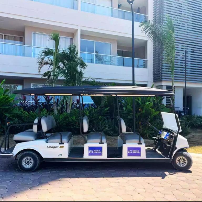 New luxury studio apartment with ocean view, Santa Marta - One-Bedroom Apartment with Balcony - 28