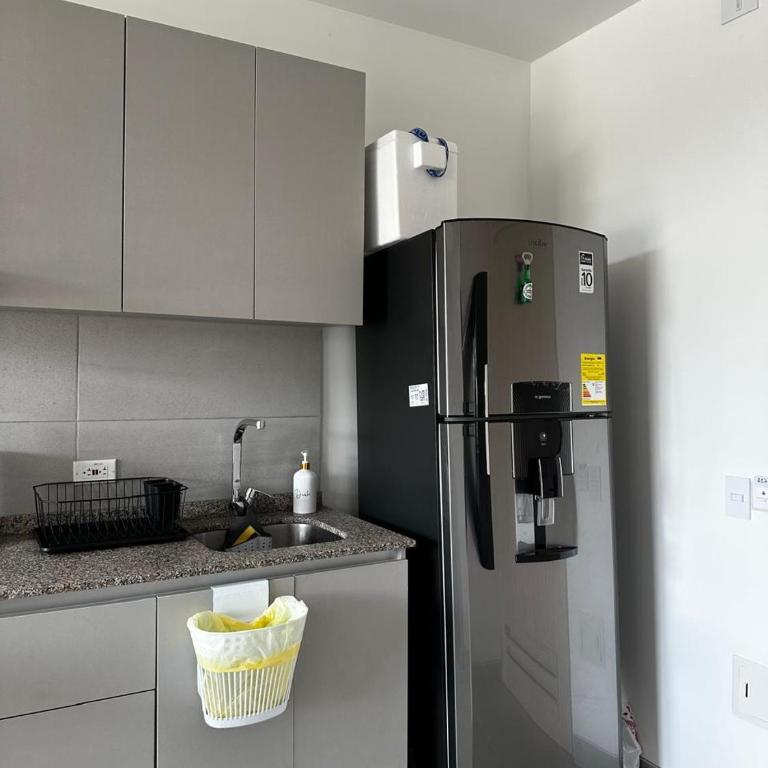 New luxury studio apartment with ocean view, Santa Marta - One-Bedroom Apartment with Balcony - 18