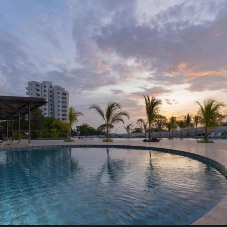 New luxury studio apartment with ocean view, Santa Marta - One-Bedroom Apartment with Balcony - 38