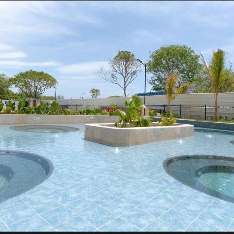 New luxury studio apartment with ocean view, Santa Marta - One-Bedroom Apartment with Balcony - 39