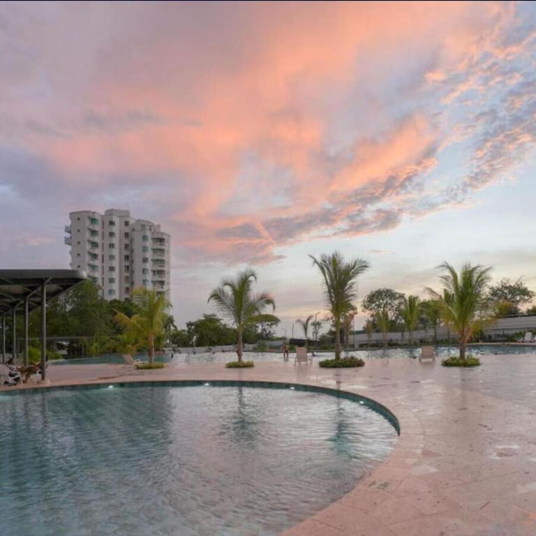 New luxury studio apartment with ocean view, Santa Marta - One-Bedroom Apartment with Balcony - 42