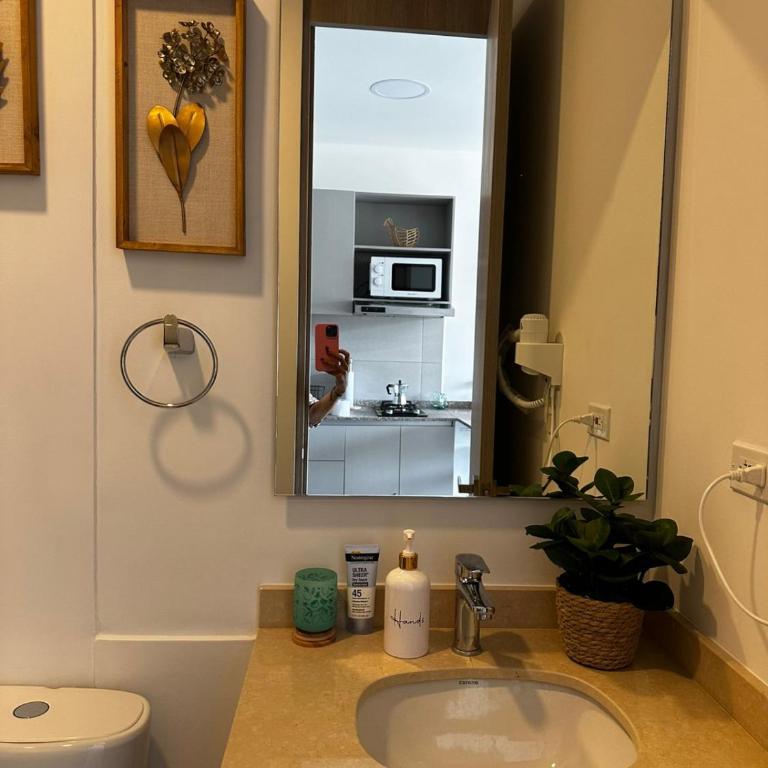 New luxury studio apartment with ocean view, Santa Marta - One-Bedroom Apartment with Balcony - 21