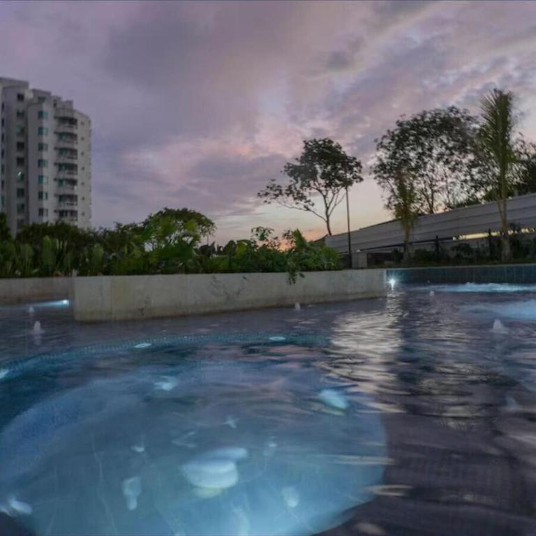 New luxury studio apartment with ocean view, Santa Marta - One-Bedroom Apartment with Balcony - 32