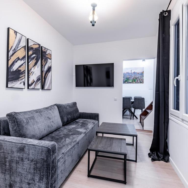 Modern Courtyard House 6mn from Gare Montparnasse - Appartement 2 Chambres - 1