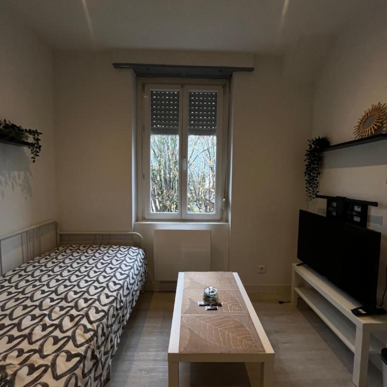 Le 12 - Joli F2 neuf, Mulhouse centre - stationnement gratuit - Apartamento de 1 dormitorio - 1