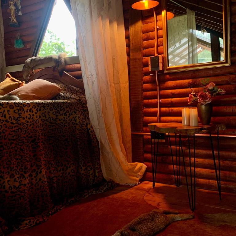 Cabaña de lujo con silla montura, Caballo Dorado - Chalet de 1 dormitorio - 45