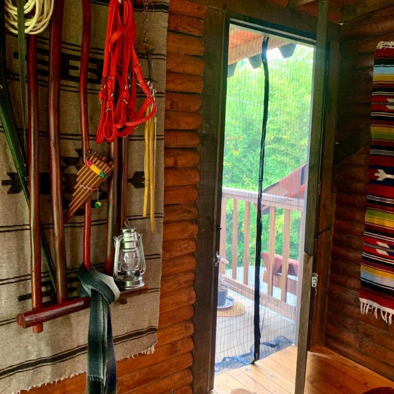 Cabaña de lujo con silla montura, Caballo Dorado - Chalet de 1 dormitorio - 40