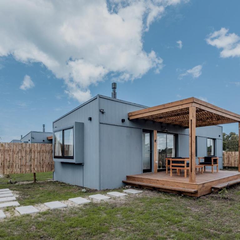 Dread Shack Nodo Norte 2 - Casa en Complejo Zona Santa Isabel, Chapa Para 4 PAX Con Parrilla - Hola Sur - Casa con 1 dormitorio - 5