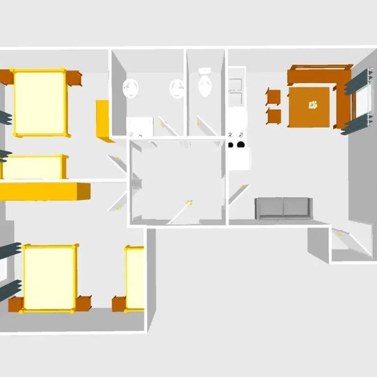 Unterdacheben - Two-Bedroom Apartment with Shower - 6