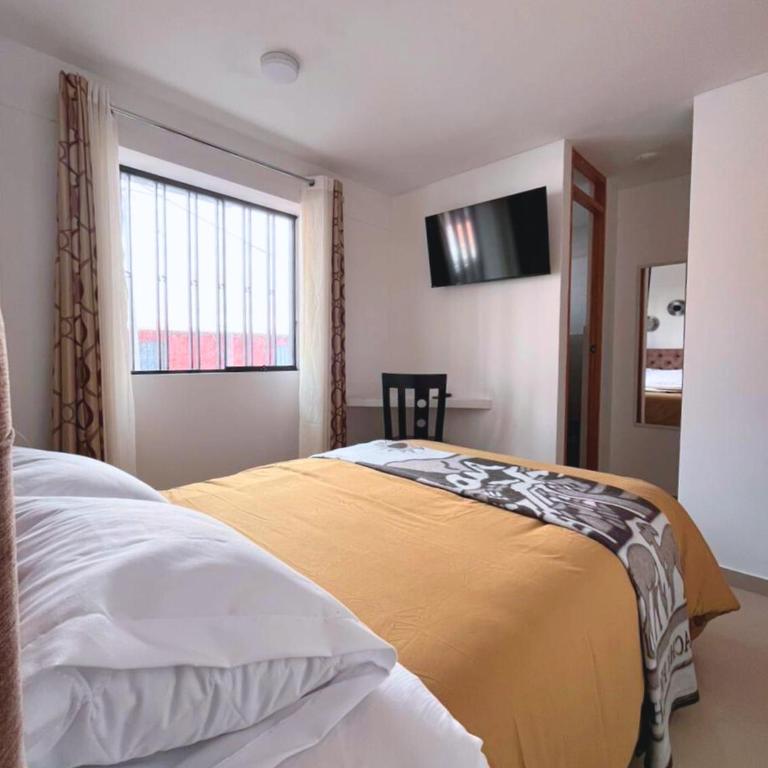 Qosqo Tampu Apart Hotel - Habitación con cama grande - 1