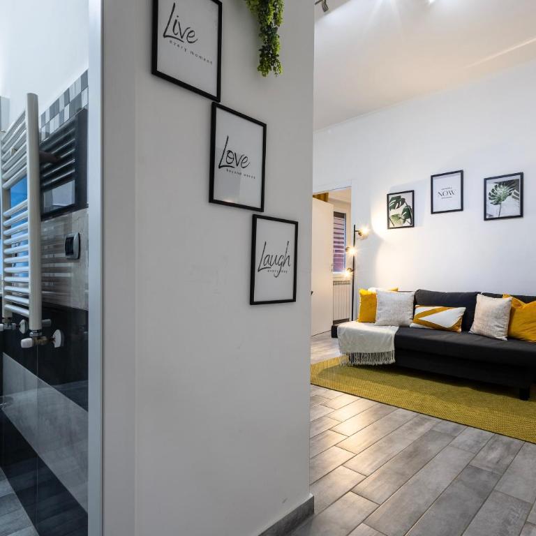 Danila Apartment close to Metro Battistini - Apartment mit 1 Schlafzimmer und Balkon - 9