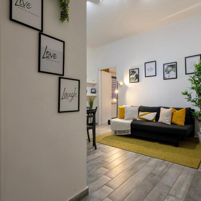 Danila Apartment close to Metro Battistini - Apartment mit 1 Schlafzimmer und Balkon - 8