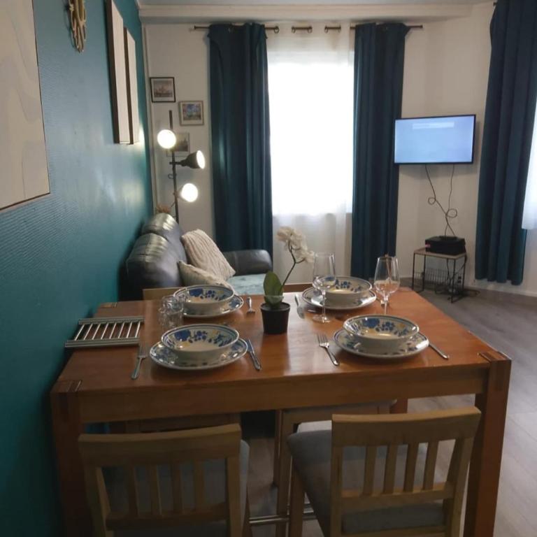 Le Vitoria- Calais Ville - gare - ferry - eurotunnel - Appartement 2 Chambres - 9