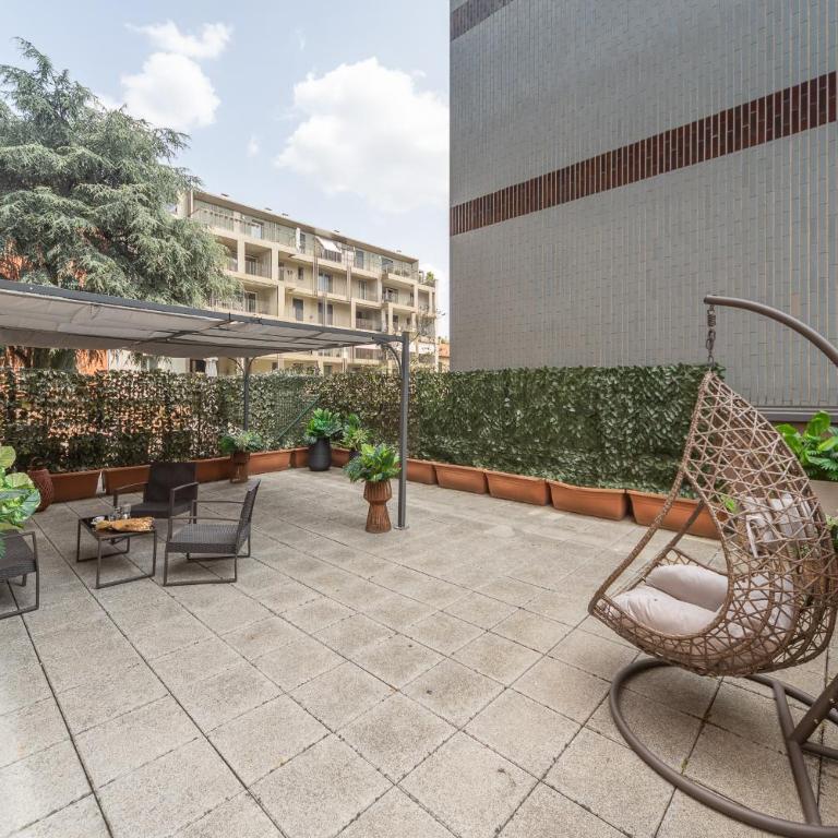 Palazzo Candiani - Stylish Apartments steps from PoliMi Bovisa Campus by Rentopolis - Monolocale con Terrazza - 1