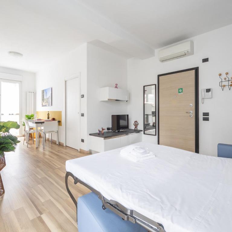 Palazzo Candiani - Stylish Apartments steps from PoliMi Bovisa Campus by Rentopolis - Monolocale con Terrazza - 9