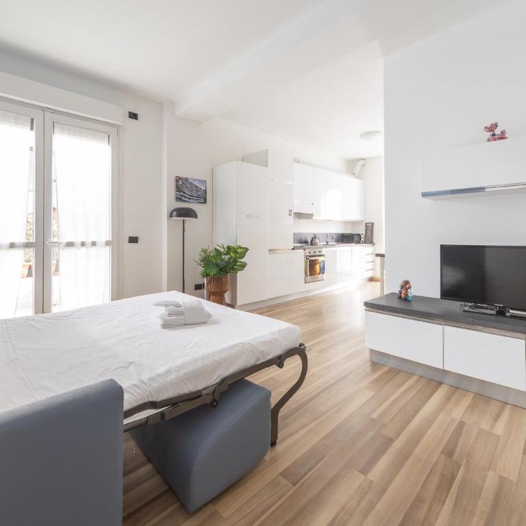 Palazzo Candiani - Stylish Apartments steps from PoliMi Bovisa Campus by Rentopolis - Monolocale con Terrazza - 8