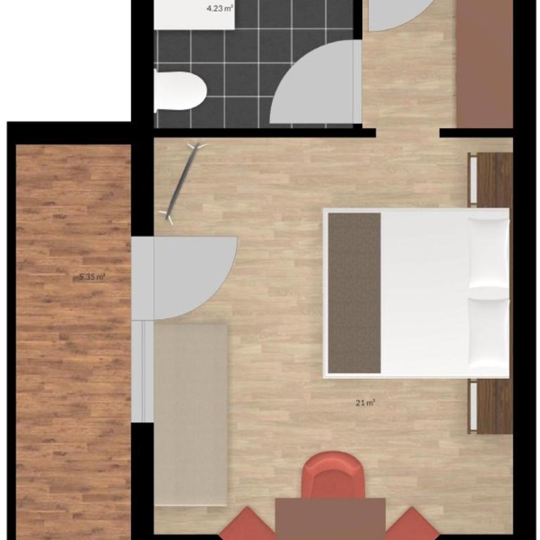Pension Zur alten Mühle - Familienzimmer - 8