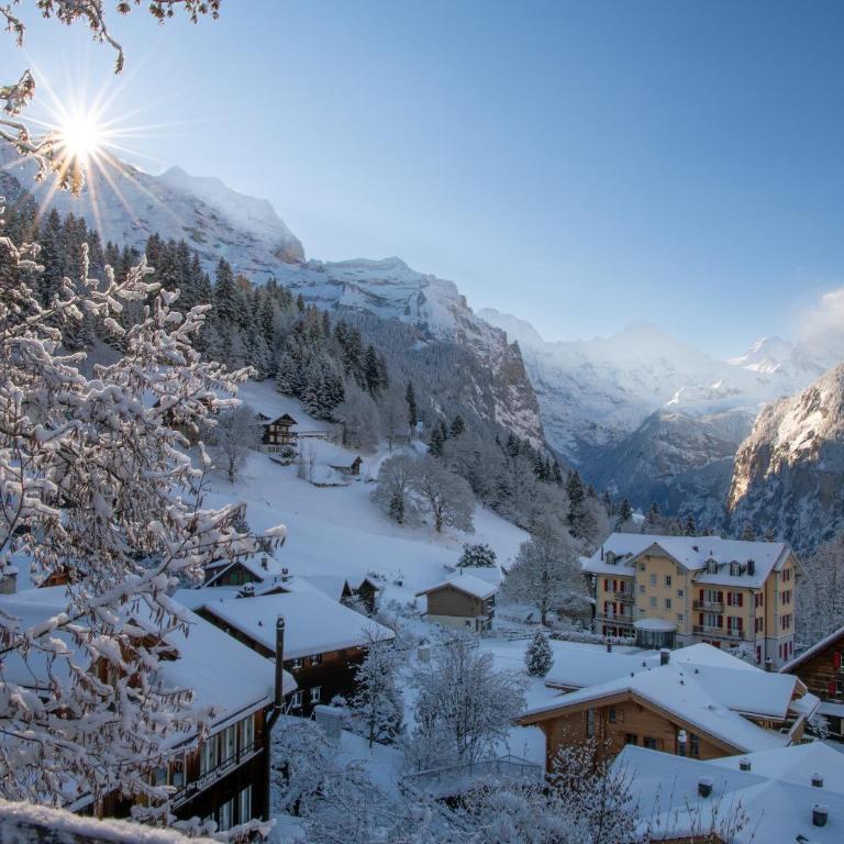 Chalet Mittaghorn Apt 5 - Deluxe Apartment mit Balkon und 2 Schlafzimmern - 26
