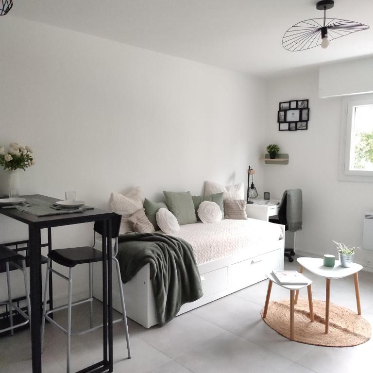 Studio Cosy, résidence sécurisée, parking privé - Appartement 1 Chambre - 7