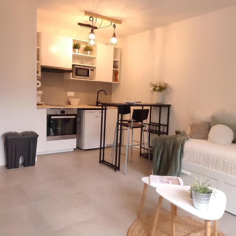 Studio Cosy, résidence sécurisée, parking privé - Appartement 1 Chambre - 12