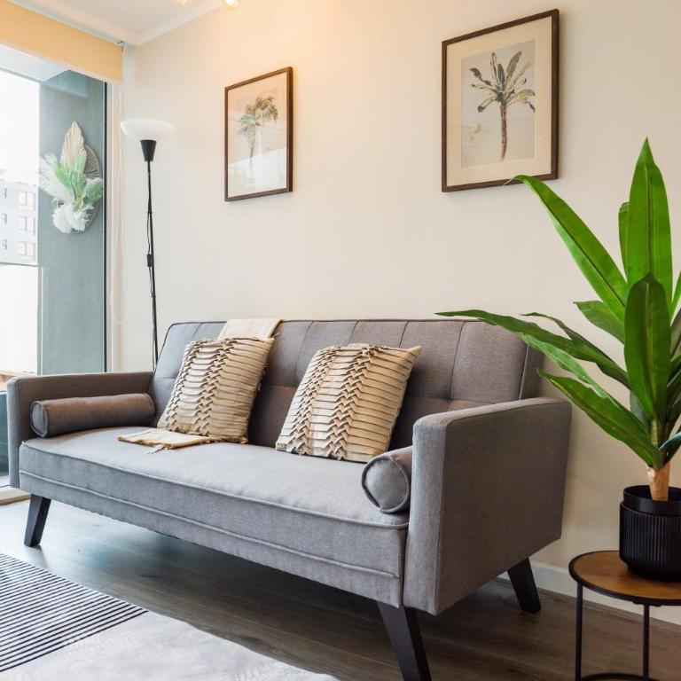 Chill Cozy 1BR Oasis Pool BBQ in Irarrazabal - Apartment - 16
