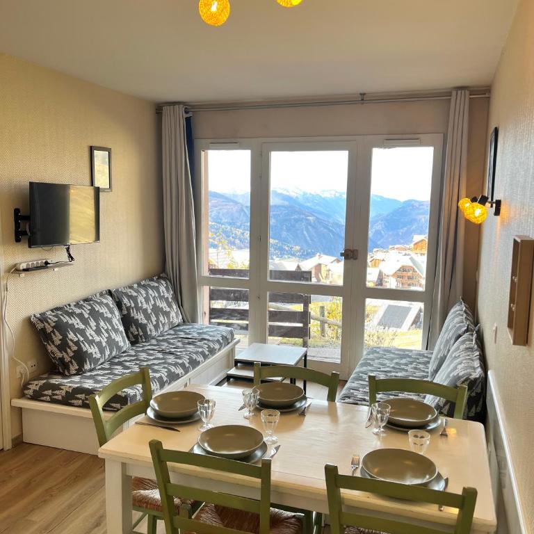 Appartement 4-5 personnes ski aux pieds Caribou 313 - Appartement 1 Chambre - 1